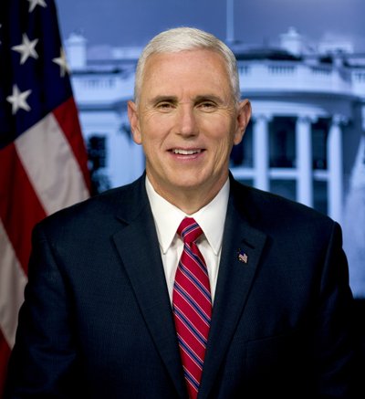 Visepresident Mike Pence, 2017 (bilde) av Unbekannter Künstler