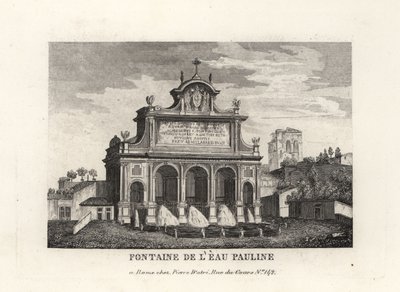 Utsikt over Fontana dell