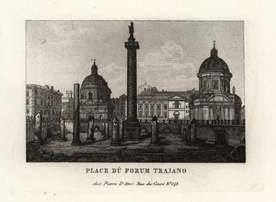 Utsikt over Piazza of Trajan