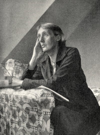 Virginia Woolf - portrett av Unbekannter Künstler