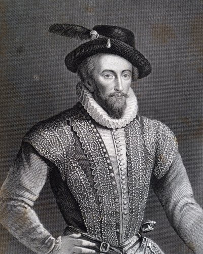 Walter Raleigh. av Unbekannt