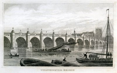 Westminster Bridge av Unbekannt