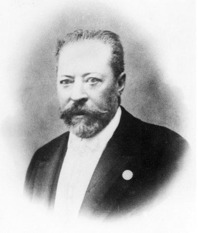 Willgodt T Odhner, russisk oppfinner, ca 1890 av Unbekannt