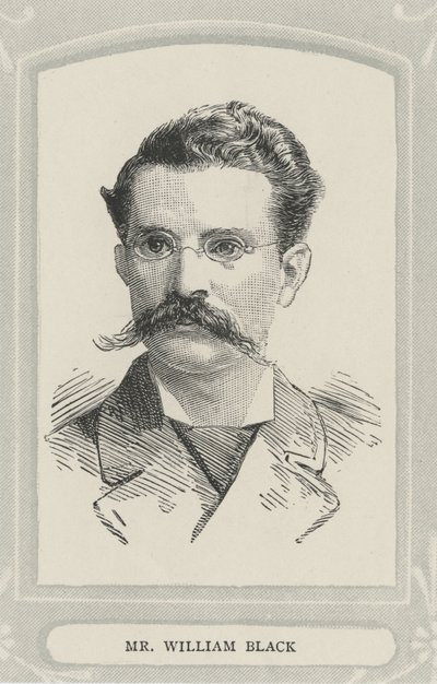 William Black (1841–1898) (litho) av Unbekannt