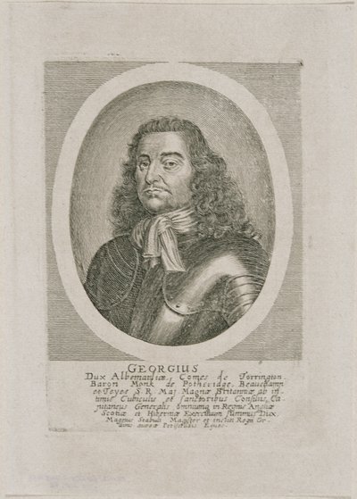 George Monk, hertug av Albemarle og jarl av Torrington av Unbekannter Stecher