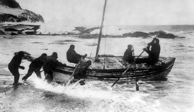 Imperial Trans-Antarctic Expedition: Sir Shackleton zur Rettung, ca. 1914-17 von Underwood & Underwood