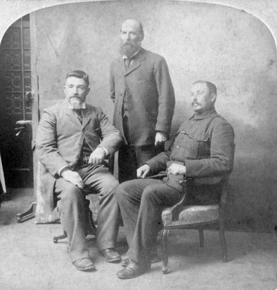 Boerekommandanter, Sør-Afrika, Boerekrigen, 1902 av Underwood and Underwood