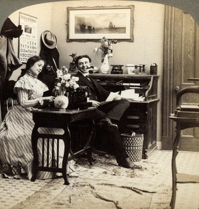 Flørt. av Underwood and Underwood