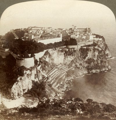 Monte Carlos hovedstad, Monaco - I det minste fyrstedømmet på jorden, 1899. av Underwood and Underwood