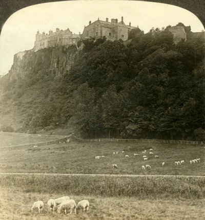 Stirling Castle, sete for gamle konger...Skottland, ca 1900. av Underwood and Underwood