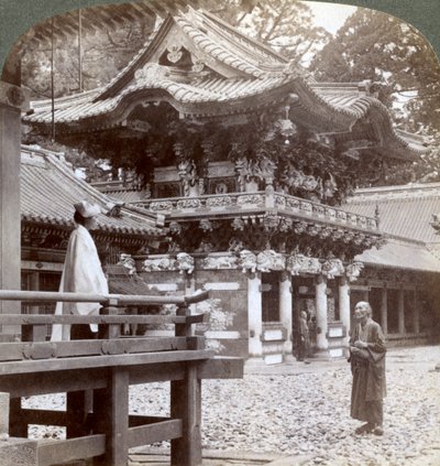 Natt prestisjetunge hånd, buddy st hand MP, oversatt av Nikko, Japan, 1904 av Underwood and Underwood