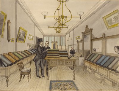 H. Prouse Coopers butikk i sentrum, New York av Unidentified