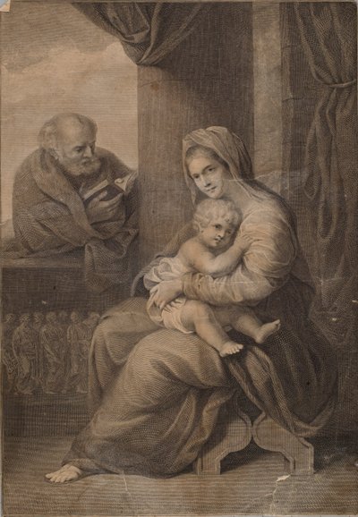 Madonna og barnet av Unidentified