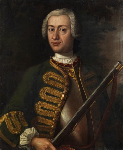 Portrett av en adelsmann av Unidentified painter label QS