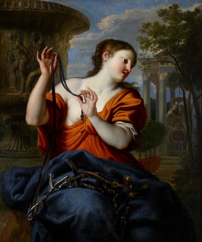 Temperance, slutten av 1600-tallet. Artister: Ukjent, Anon. av Unbekannt