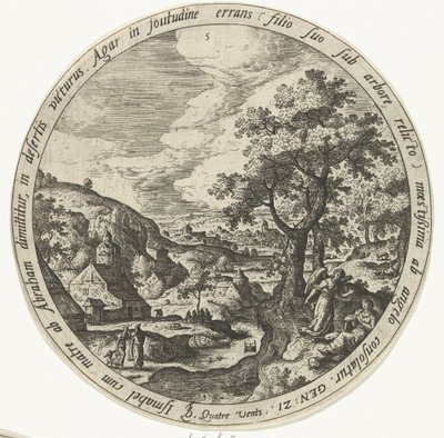 Abraham utviser Hagar og Ismael The Life Story of Abraham (serietittel) av Unknown