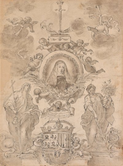 Allegori av Charles II av Spania av Unknown
