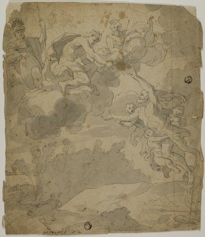 Apoteose av Hercules av Unknown