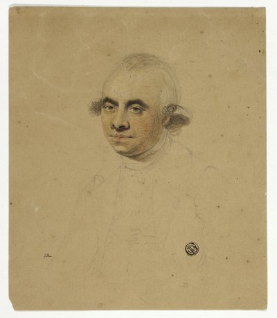 Halvlengde portrett av menneske av Unknown