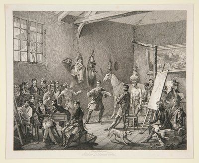 Horace Vernet av Unknown