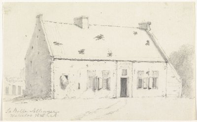 Huis La Belle Alliance La Belle Alliance / Waterloo 1815 (tittel på objekt) av Unknown