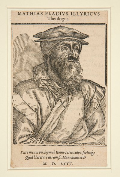 Mathias Flacius Illyricum teolog av Unknown