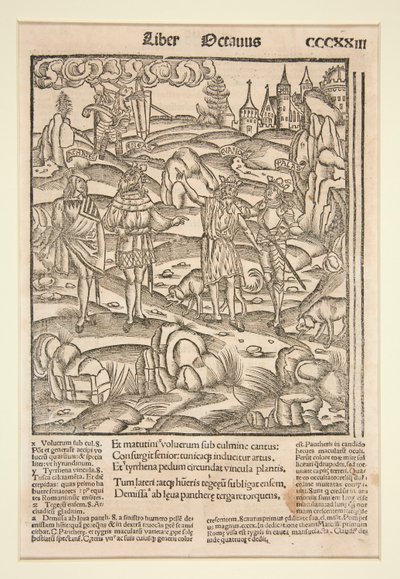 Side fra Strasbourg Virgil, 1502 av Unknown