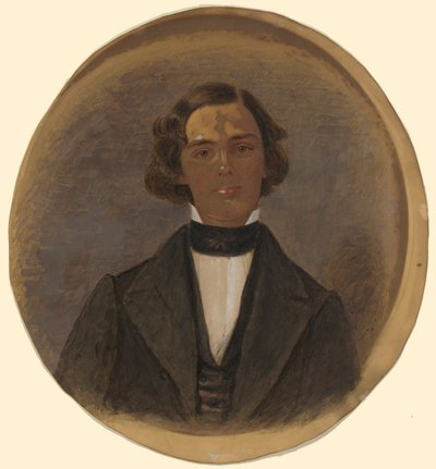 Portrait of John Pritkin Norton, M. A. 1846 (1822-1852) Professor of Agricultural Chemistry, 1846-1852   1366579   no       norwegian Successfully Translated  Original: Winter Scene with Plum Trees and Pheasants (Birds Left) Translat: Winter Scene with Plu av Unknown
