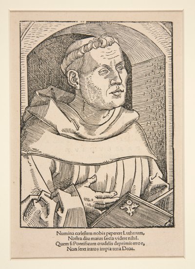 Portrett av Martin Luther av Unknown