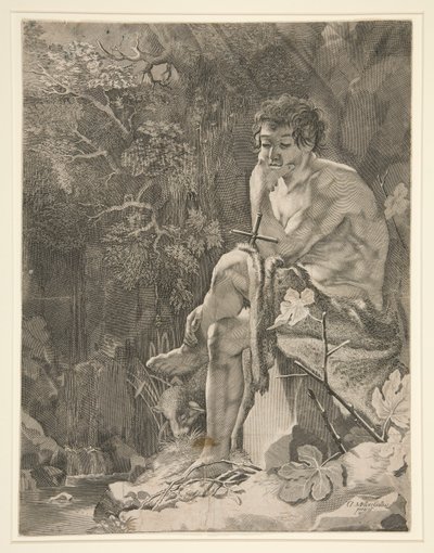 Saint John i ørkenen av Unknown