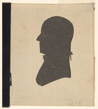 Silhouette - guvernør Trumbull (bror til oberst Trumbull) av Unknown