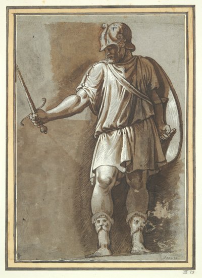 Stående kriger, fra Polidoro av Unknown