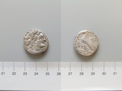 Tetradrachm av Ptolemaios XII, konge av Egypt fra Egypt av Unknown