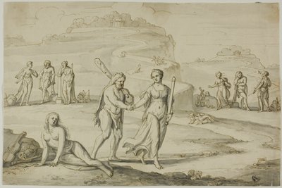 Valget av Hercules av Unknown