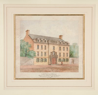 DePeyster Mansion av Unknown