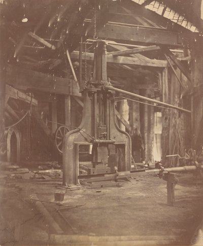 Uten tittel [Steamhammer, West Point Foundry, Cold Spring, New York] av Unknown