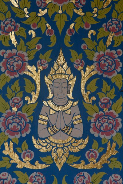 Wat Ampharam, Hua Hin. Temple dekorasjon. Thailand. av Unknown