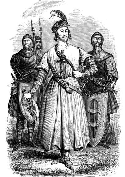 1157-1199, Richard den første av England" Richard Lion's Heart" konge av England og hertug av Normandie av Unknown artist