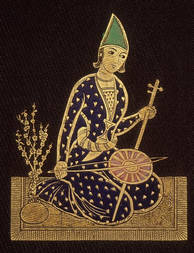 En perser. Baksiden av boken "" Journey to Persia "" av prins Alexis Soltykoff av Unknown artist