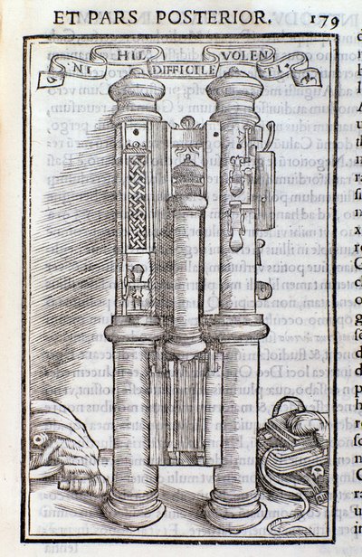 En Phagotus (Phagotus). Side fra introduksjon av Theseus Ambrosius Albonesius av Unknown artist