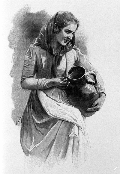 En ung kvinne av folket, innbygger i Messina Sicilia. av Unknown artist