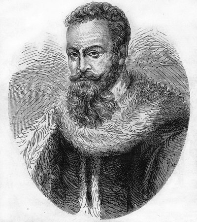 Achilles de Harlay (1536–1619), president for Paris-parlamentet. av Unknown artist