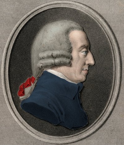 Adam Smith 1723-1790 - gravering - 1800-tallet av Unknown artist
