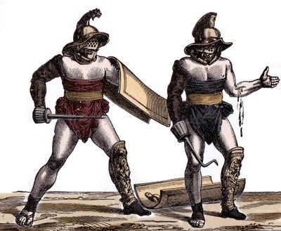 Antikkens Roma: The Roman Gladiator - Roman Antiquite: gladiatoren av Unknown artist