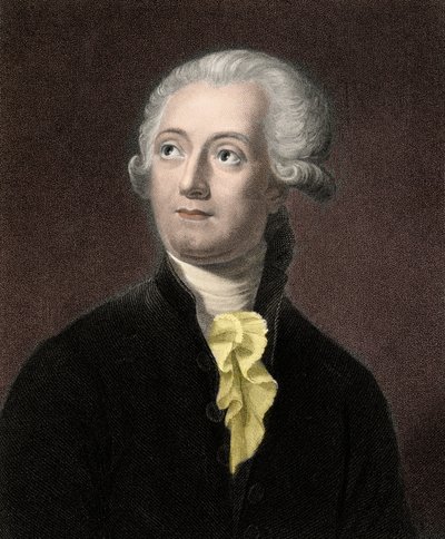 Antoine Laurent Lavoisier (1743-1794) - gravering - 1800-tallet av Unknown artist