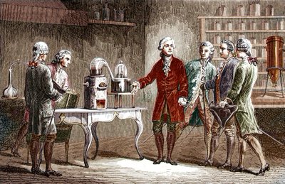 Antoine Laurent Lavoisier (1743-1894) utførte la decomposition de l
