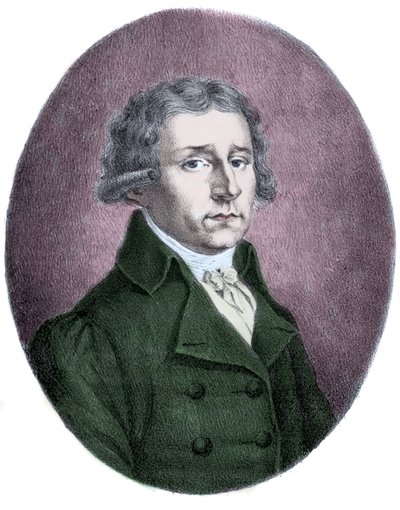 Antonio Salieri. Italiensk komponist og dirigent (1750 -1825). av Unknown artist