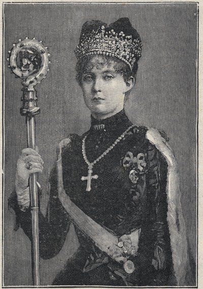 Erkehertuginne Margarethe Klementine av Østerrike - Margaret Clementine Marie av Østerrike 1870-1955 Erkehertuginne av Østerrike - gravering av 1892 av Unknown artist