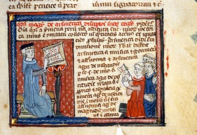 Aritmetikkkurs - Middelalderens belysning (ref.418 av Unknown artist