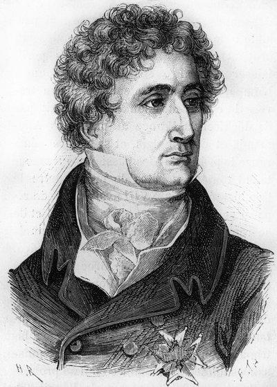 Armand Emmanuel du Plessis (1766-1822), hertug av Richelieu, fransk politiker. av Unknown artist